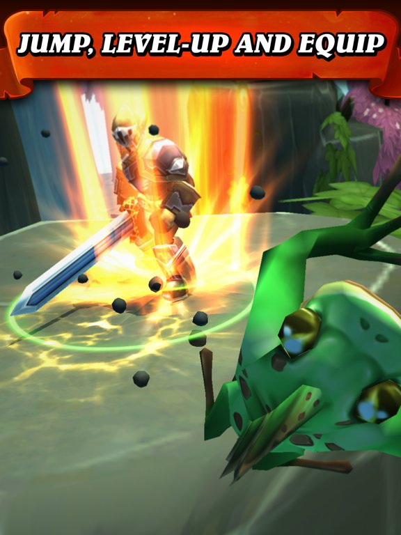 Tap Tap Warriors: Nonstop Jump RPG