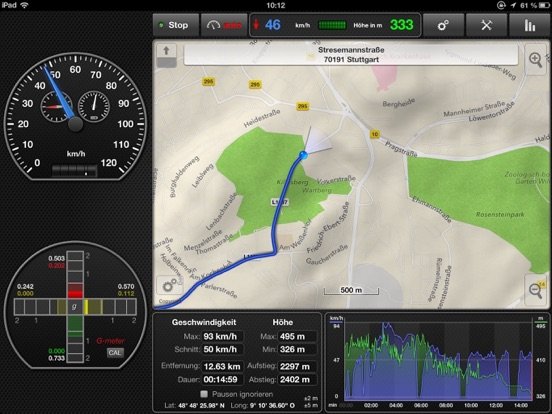 GPSSpeed HD: The GPS tool