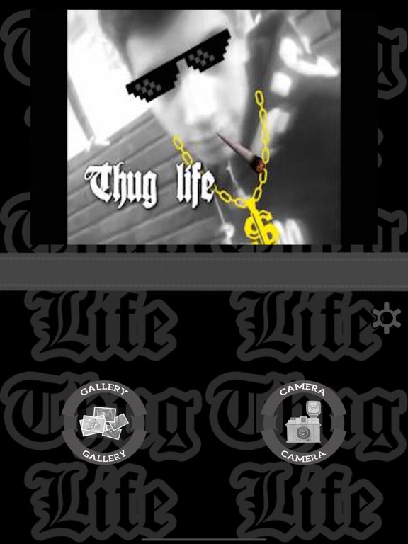 Thug Life photo stickers