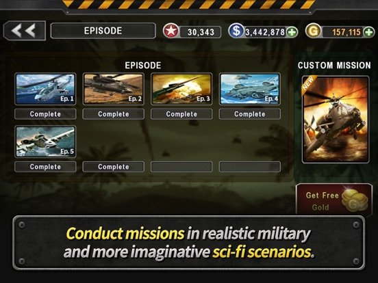 GUNSHIP BATTLE: 3D Action