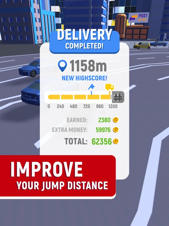 Crash Delivery: car jumping