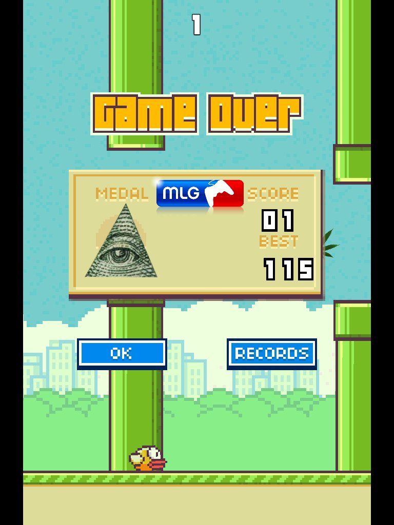 MLG Flapy Bird 420
