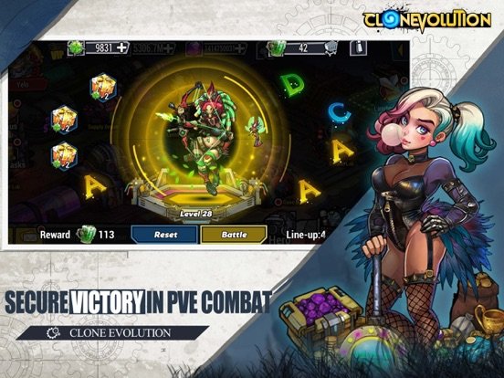 Clone Evolution: Cyber War