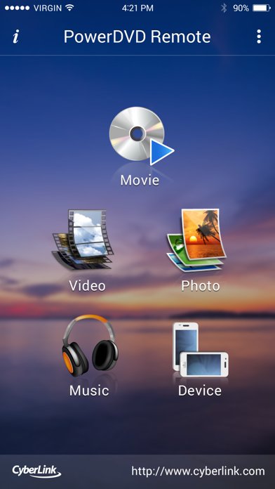 PowerDVD Remote App