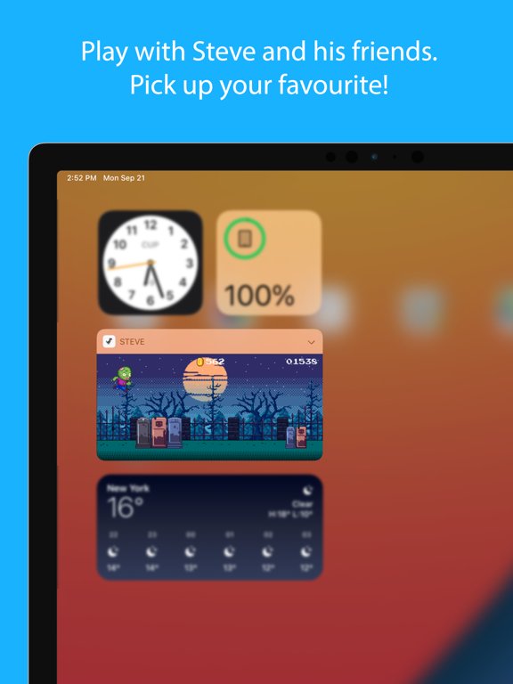 Steve | Widget Dinosaur Game