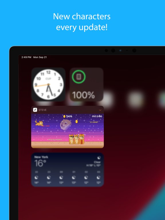 Steve | Widget Dinosaur Game
