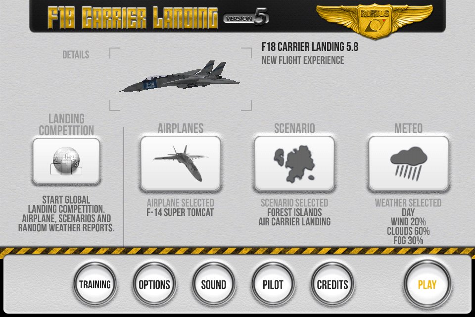 F18 Carrier Landing