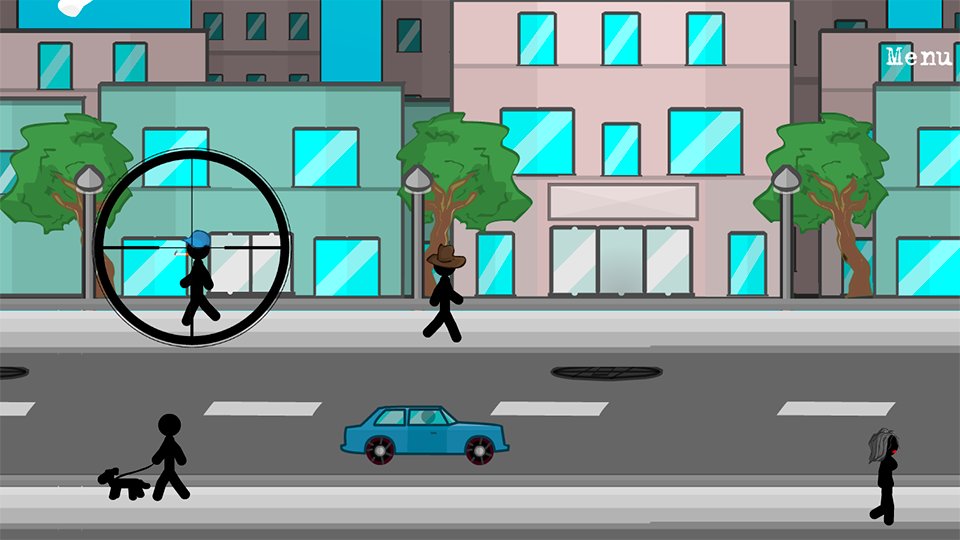 Shooting for Stickman