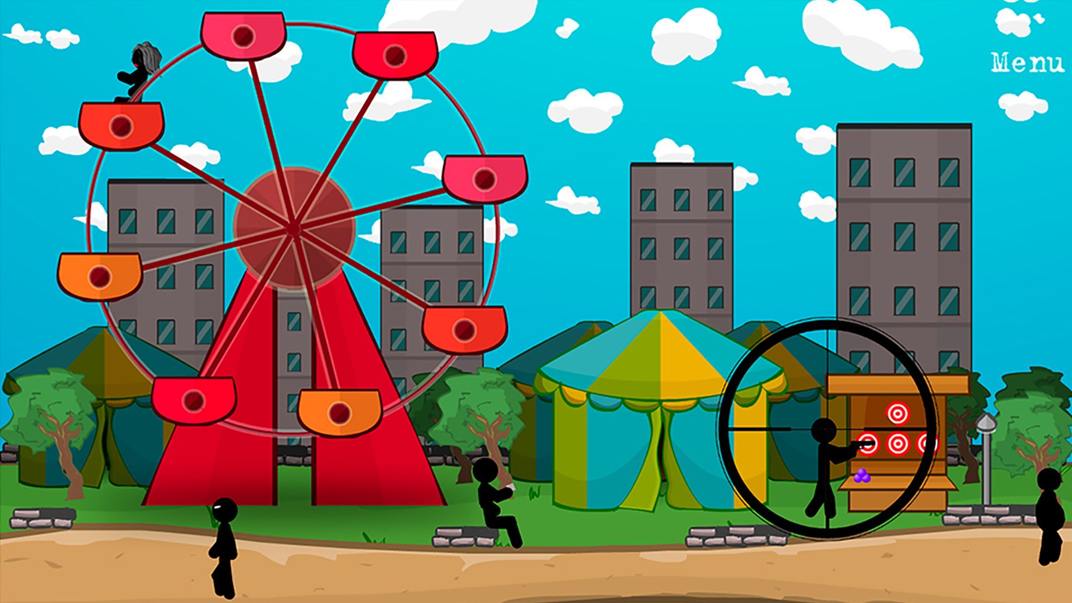 Shooting for Stickman