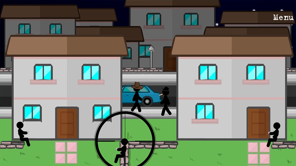 Shooting for Stickman