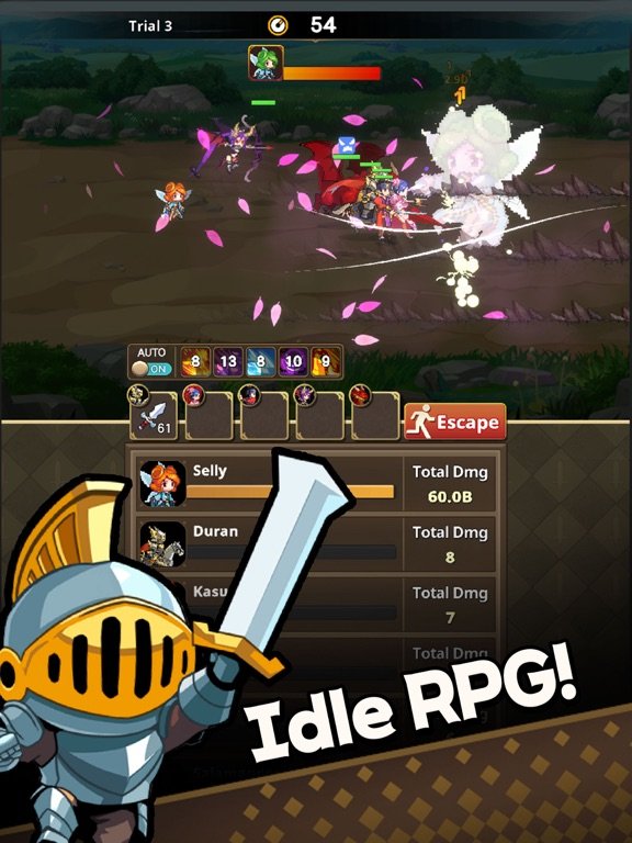 Rush Knights: Idle RPG