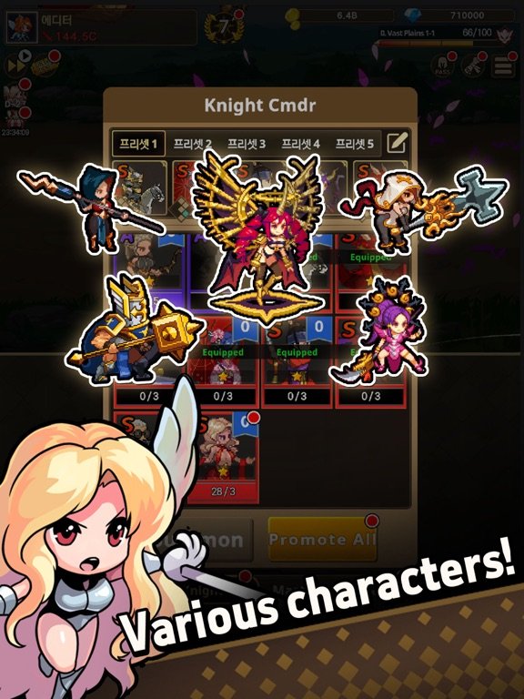 Rush Knights: Idle RPG