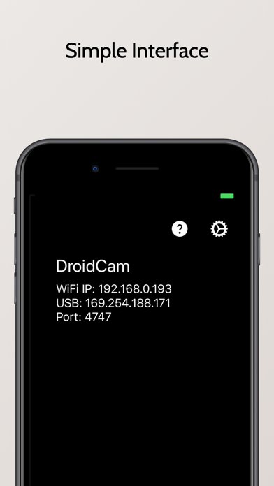 DroidCam Webcam & OBS Camera