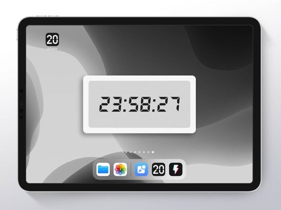 DClock -цифровые листовые часы