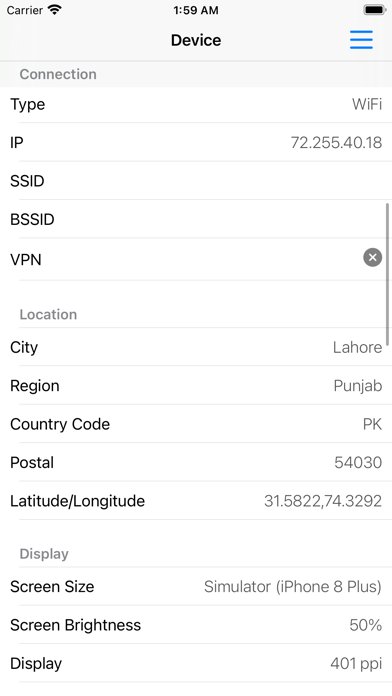 Device Info Tool
