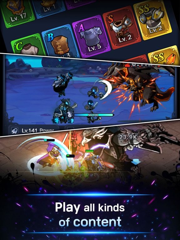 Shadow Knights : Idle RPG