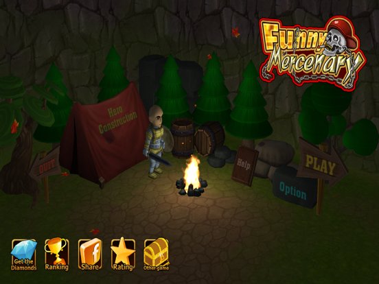Funny Mercenary - MOBA GAME