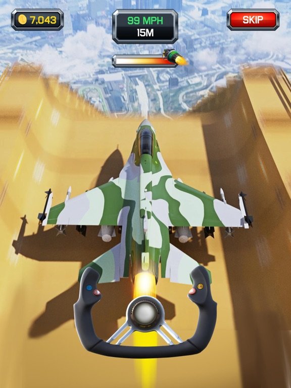 Crazy Plane Landing