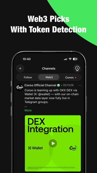 Conso - Telegram Web3 Console