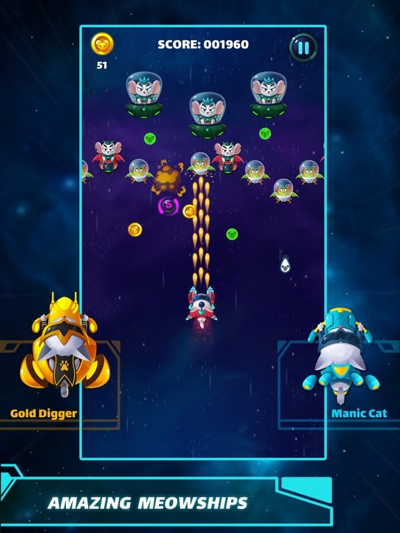 Cat Shooter: Space Attack