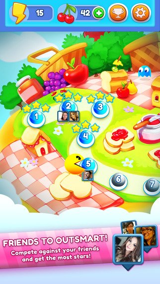 PAC-MAN Bounce - Puzzle Adventure