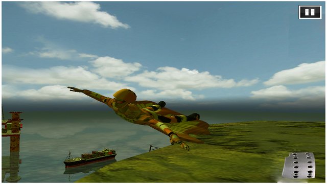 Wing Suit Flying Simulator