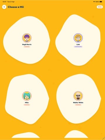 Tomodachi Miis Ideas