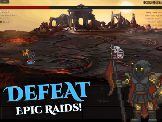 Hero of Aethric Dungeon MMORPG
