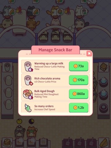 Cat Snack Bar: Food Games