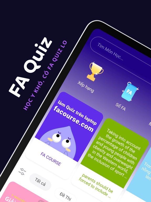FA Quiz - Trắc nghiệm Y Khoa