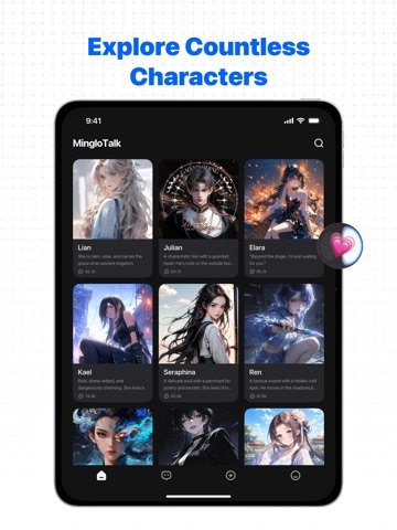 MingloTalk: AI Character Chat