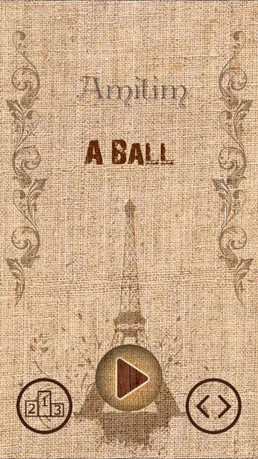A ball A