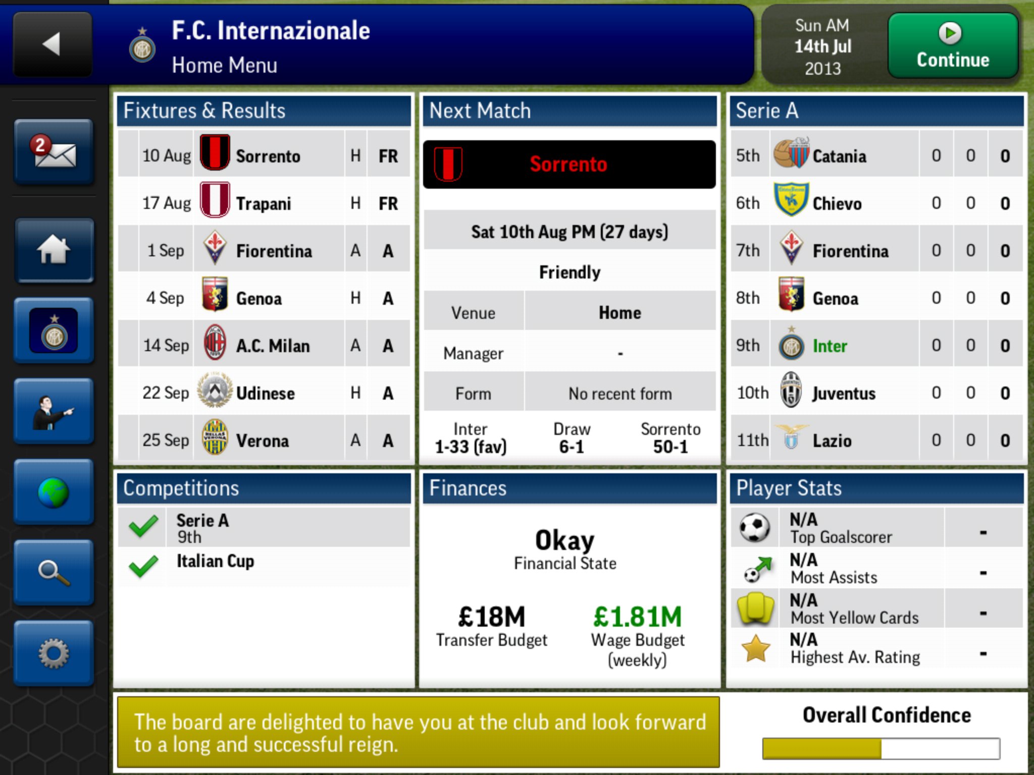 Football Manager Handheld 2014