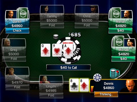 World Series of Poker Hold’em Legend for iPad