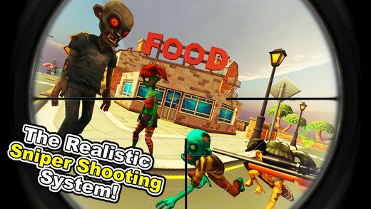 Zombie Town Sniper Shooting