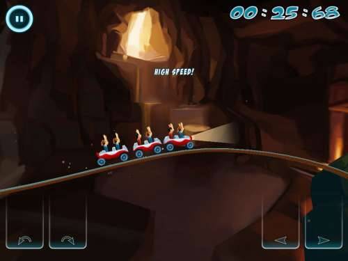3D Rollercoaster Rush Underground HD