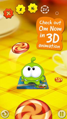 Om Nom Candy Flick