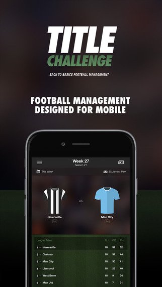 Title Challenge – Football Management