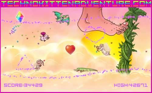 Techno Kitten Adventure
