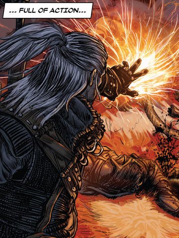 The Witcher 2 Interactive Comic Book
