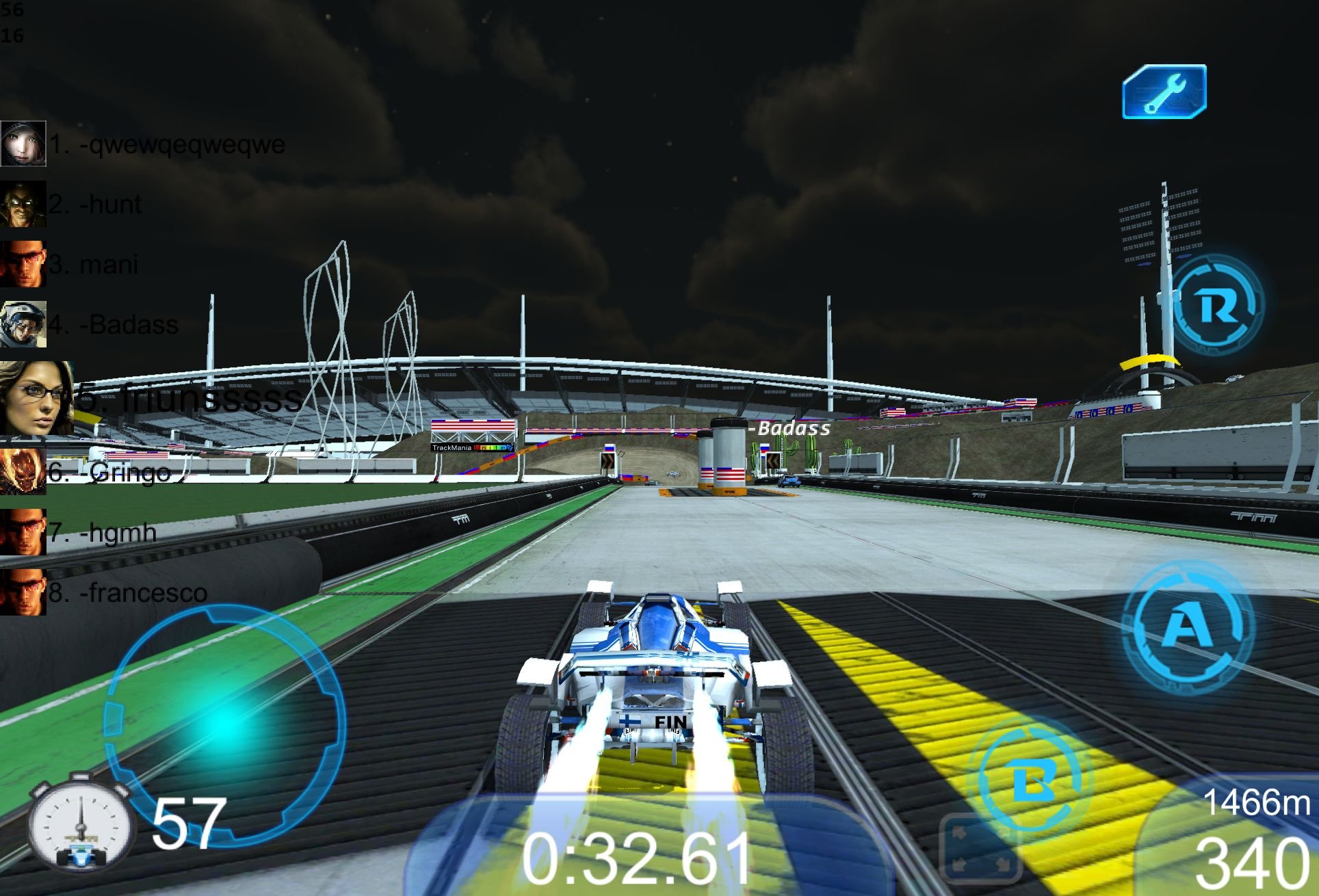 TrackMania IOS port