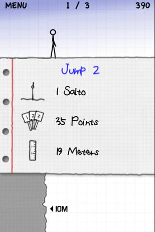 Stickman Cliff Diving