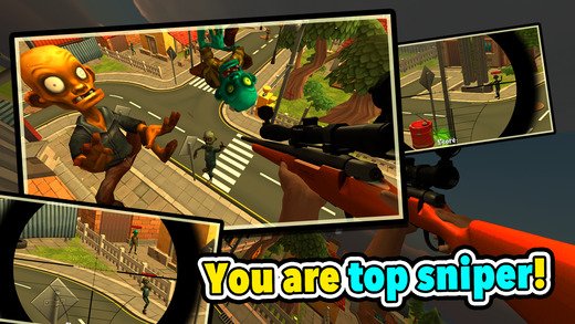 Zombie Town Sniper Shooting