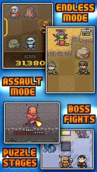 Pixel Defenders Puzzle