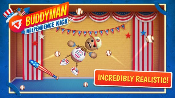 Buddyman: Independence Kick (by Kick the Buddy)