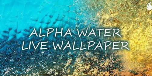 Alpha Water живые обои