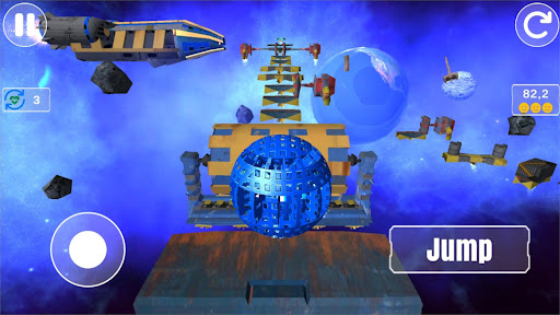 Space Ball 3D: Balance & Jump