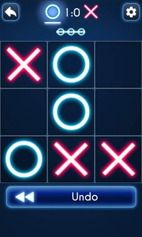 Tic Tac Toe - Glow