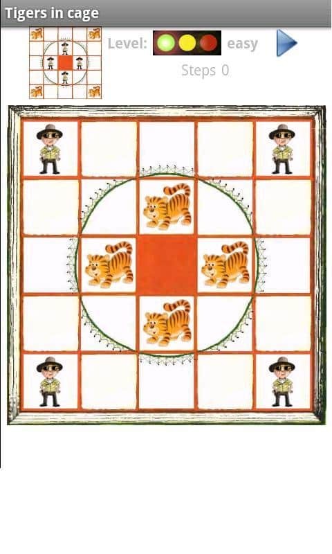 Тигры в клетке