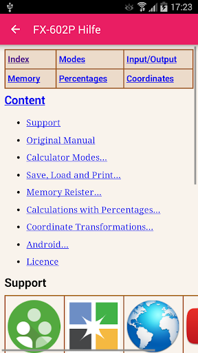 FX-602P Калькулятор